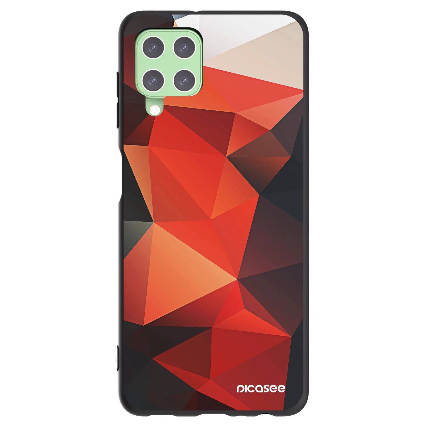 Picasee crna silikonska maskica za Samsung Galaxy A22 A225F 4G - Wallpaper 2