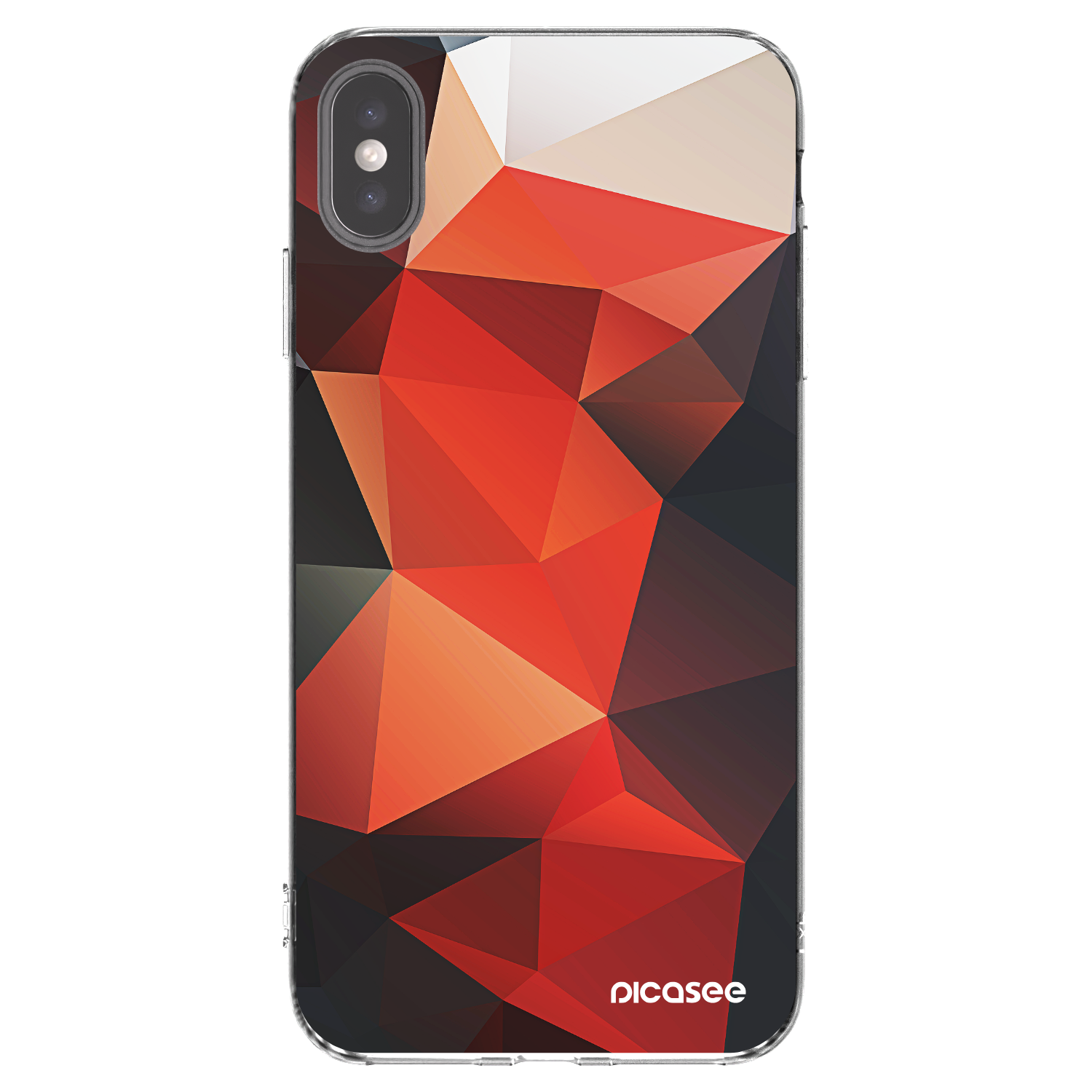 Picasee silikonska prozirna maskica za Apple iPhone XS Max - Wallpaper 2