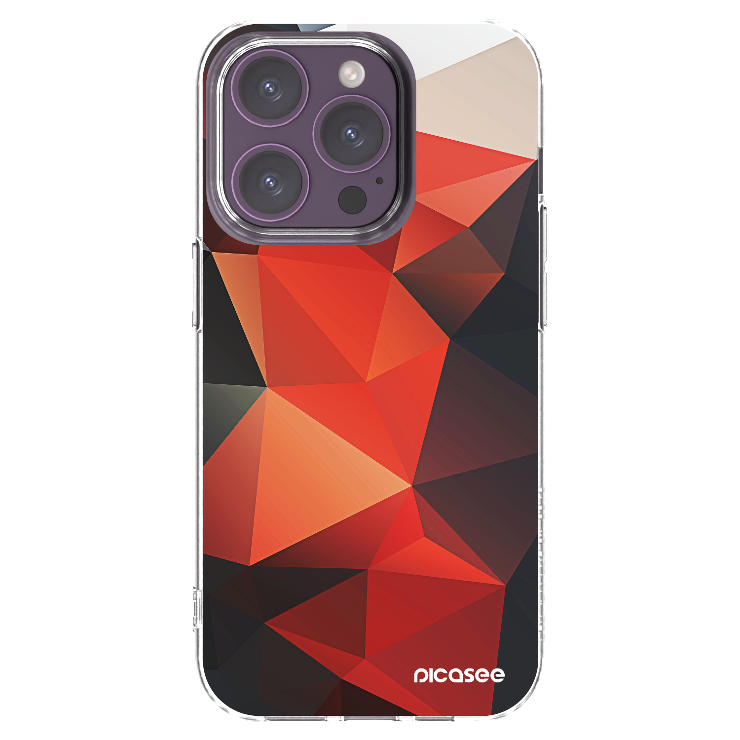 Picasee silikonska prozirna maskica za Apple iPhone 14 Pro - Wallpaper 2