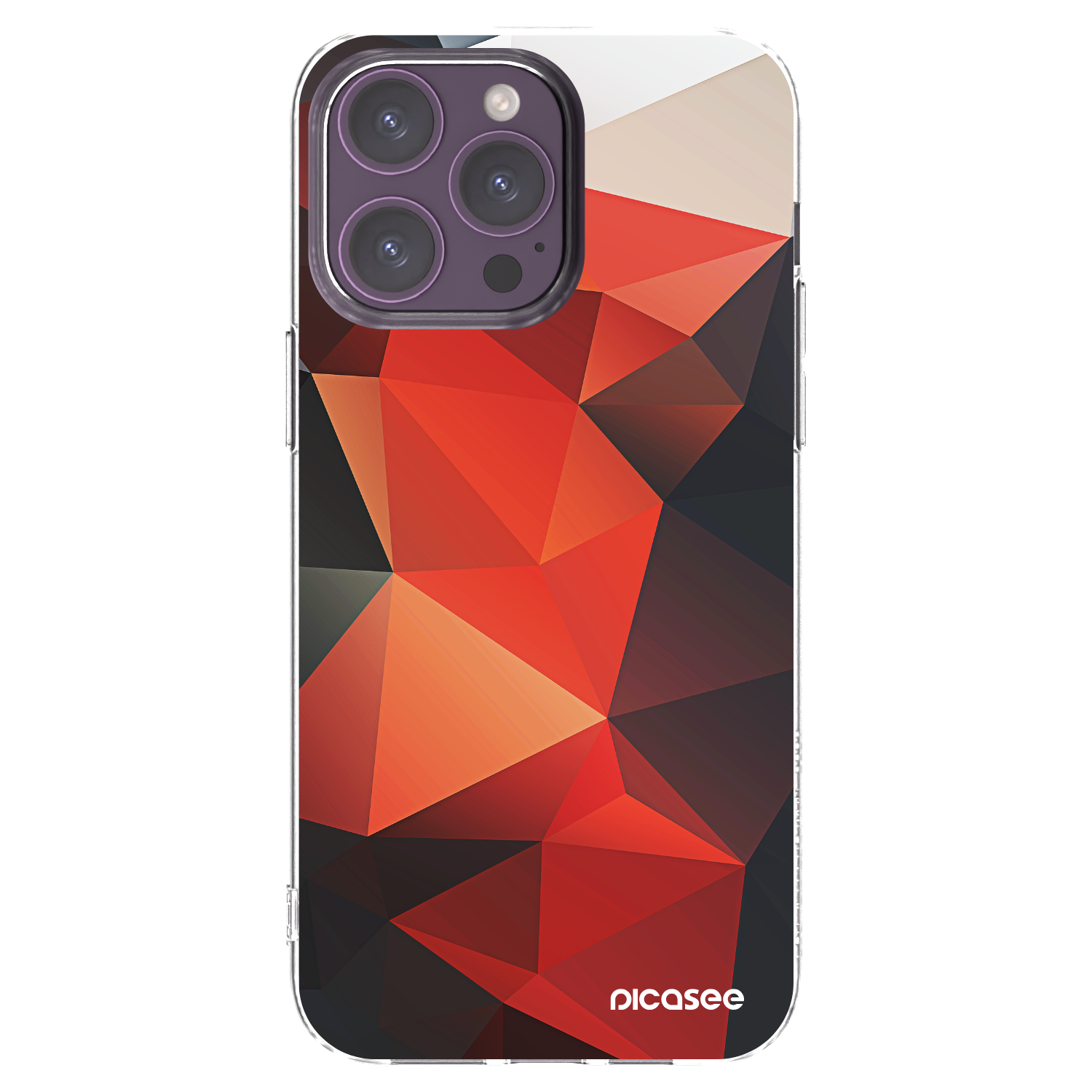 Picasee silikonska prozirna maskica za Apple iPhone 14 Pro Max - Wallpaper 2