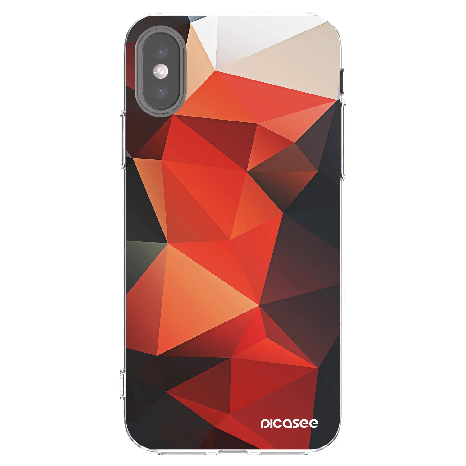 Picasee silikonska prozirna maskica za Apple iPhone X/XS - Wallpaper 2