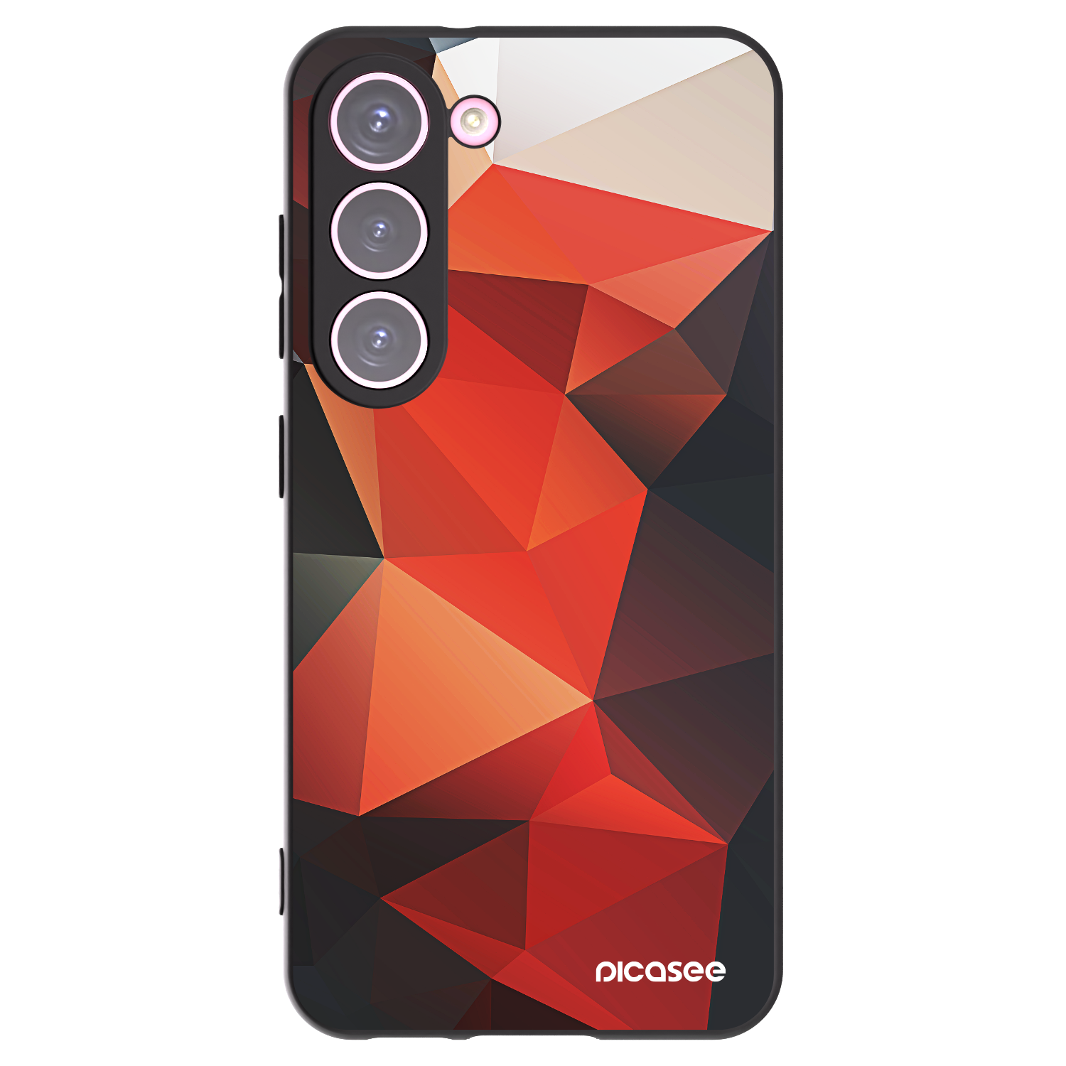 Picasee crna silikonska maskica za Samsung Galaxy S23 5G - Wallpaper 2