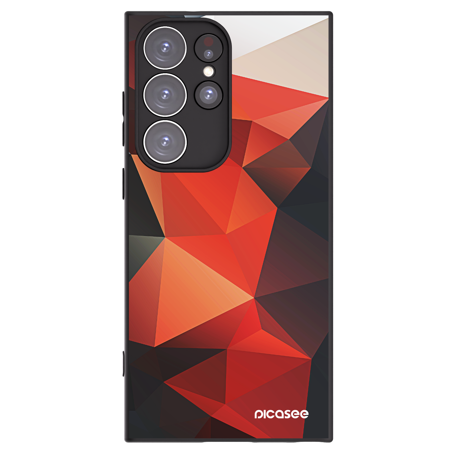 Picasee crna silikonska maskica za Samsung Galaxy S23 Ultra 5G - Wallpaper 2