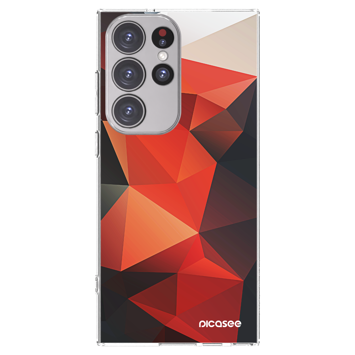 Picasee silikonska prozirna maskica za Samsung Galaxy S23 Ultra 5G - Wallpaper 2