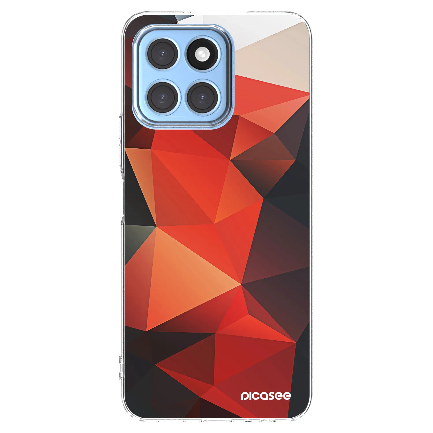 Picasee silikonska prozirna maskica za Honor X8 5G - Wallpaper 2