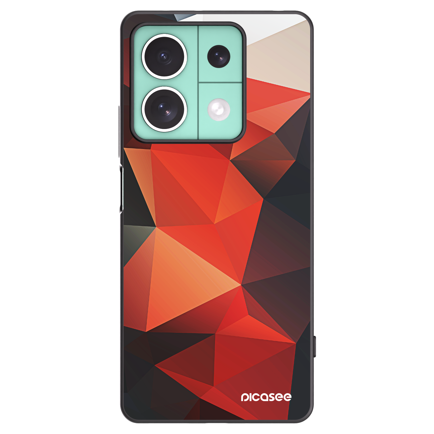 Picasee crna silikonska maskica za Xiaomi Redmi Note 13 5G - Wallpaper 2