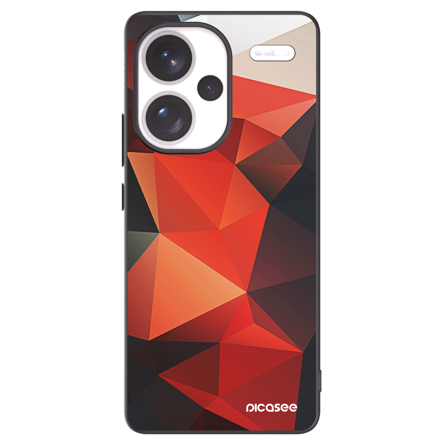 Picasee crna silikonska maskica za Xiaomi Redmi Note 13 Pro+ 5G - Wallpaper 2