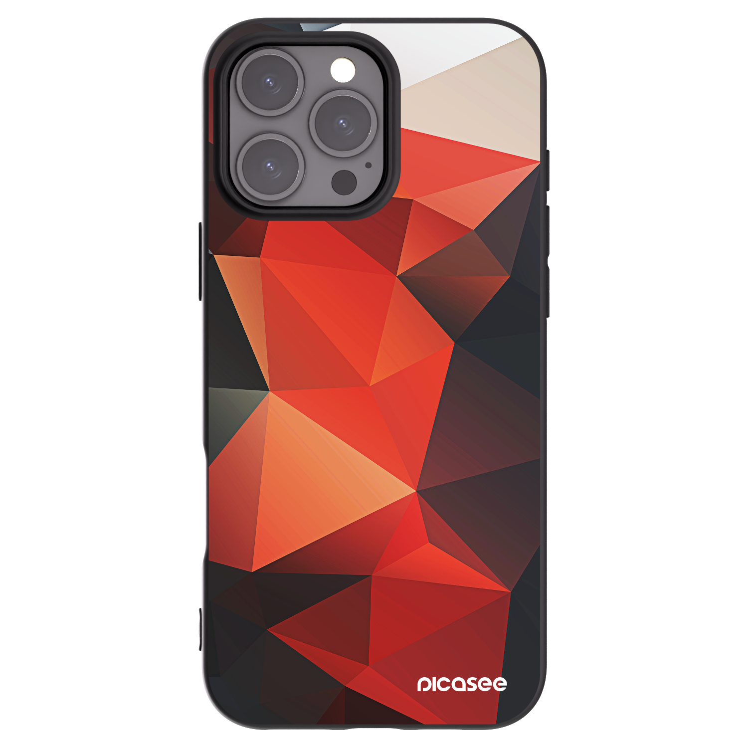 Picasee crna silikonska maskica za Apple iPhone 16 Pro Max - Wallpaper 2