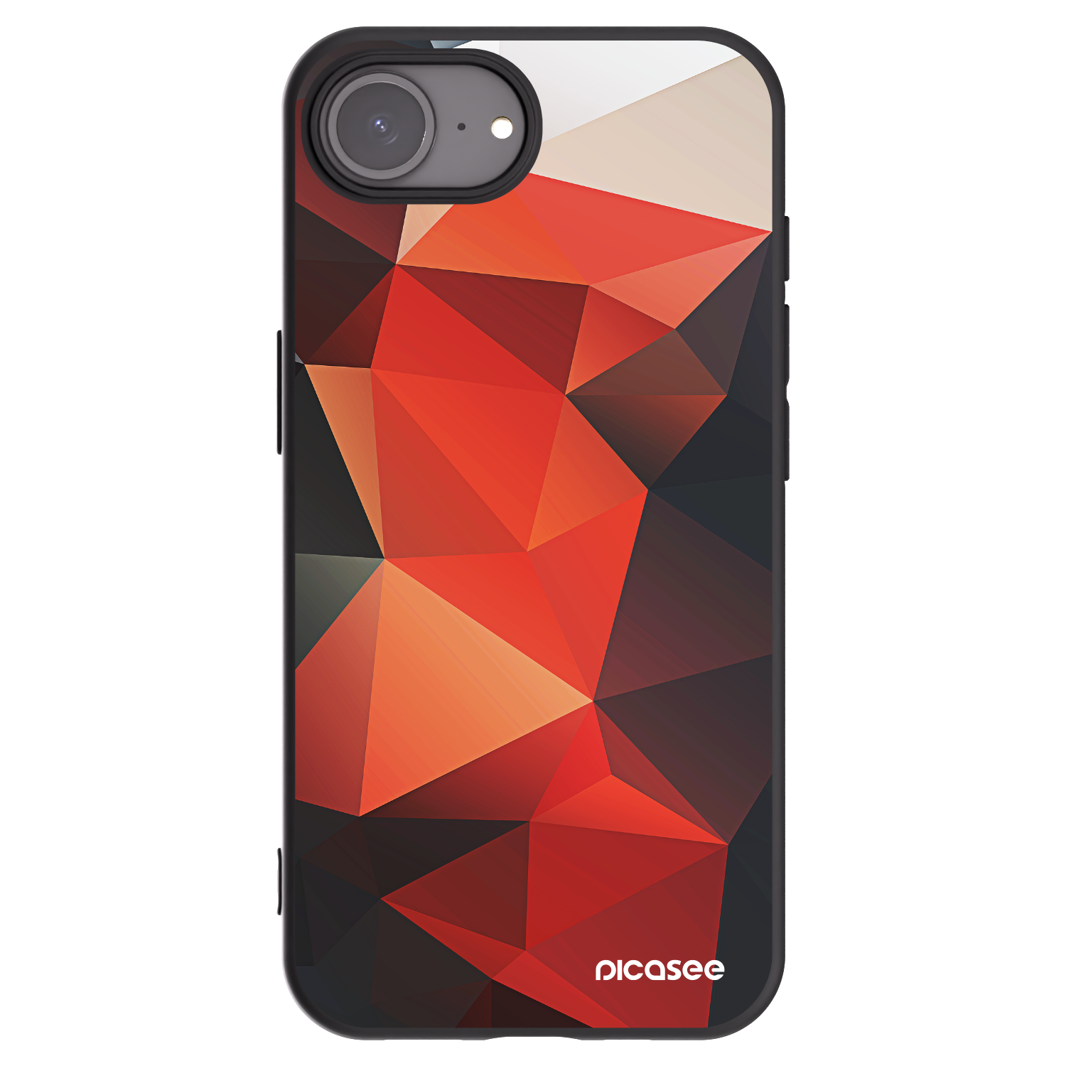 Picasee crna silikonska maskica za Apple iPhone 16e - Wallpaper 2