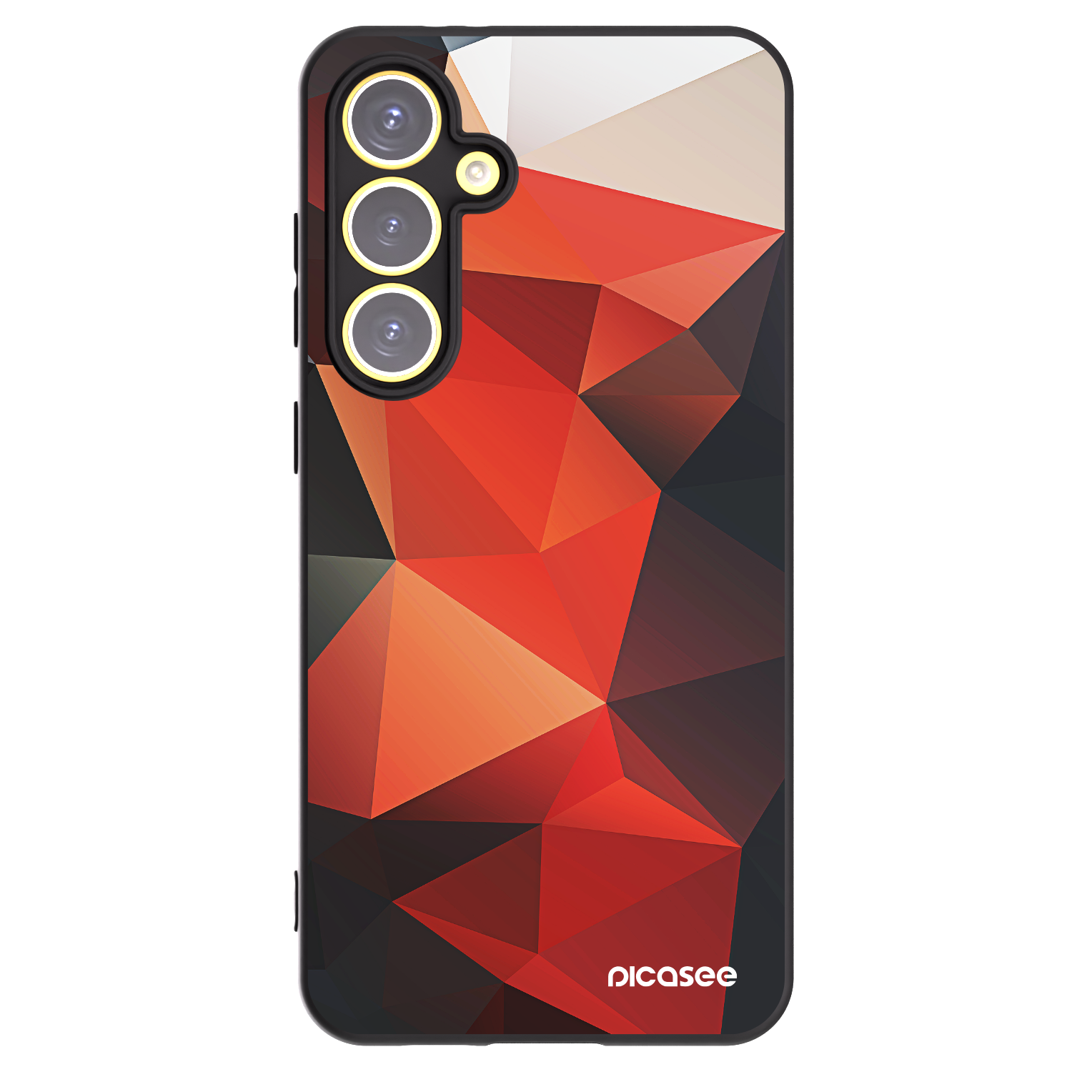 Picasee crna silikonska maskica za Samsung Galaxy S24 FE S721B - Wallpaper 2