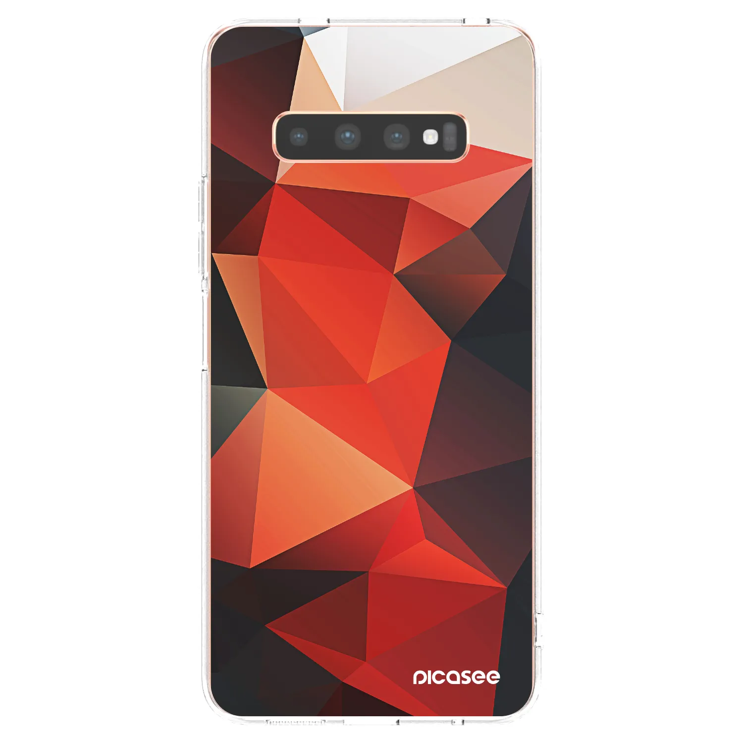 Picasee silikonska prozirna maskica za Samsung Galaxy S10 Plus G975 - Wallpaper 2