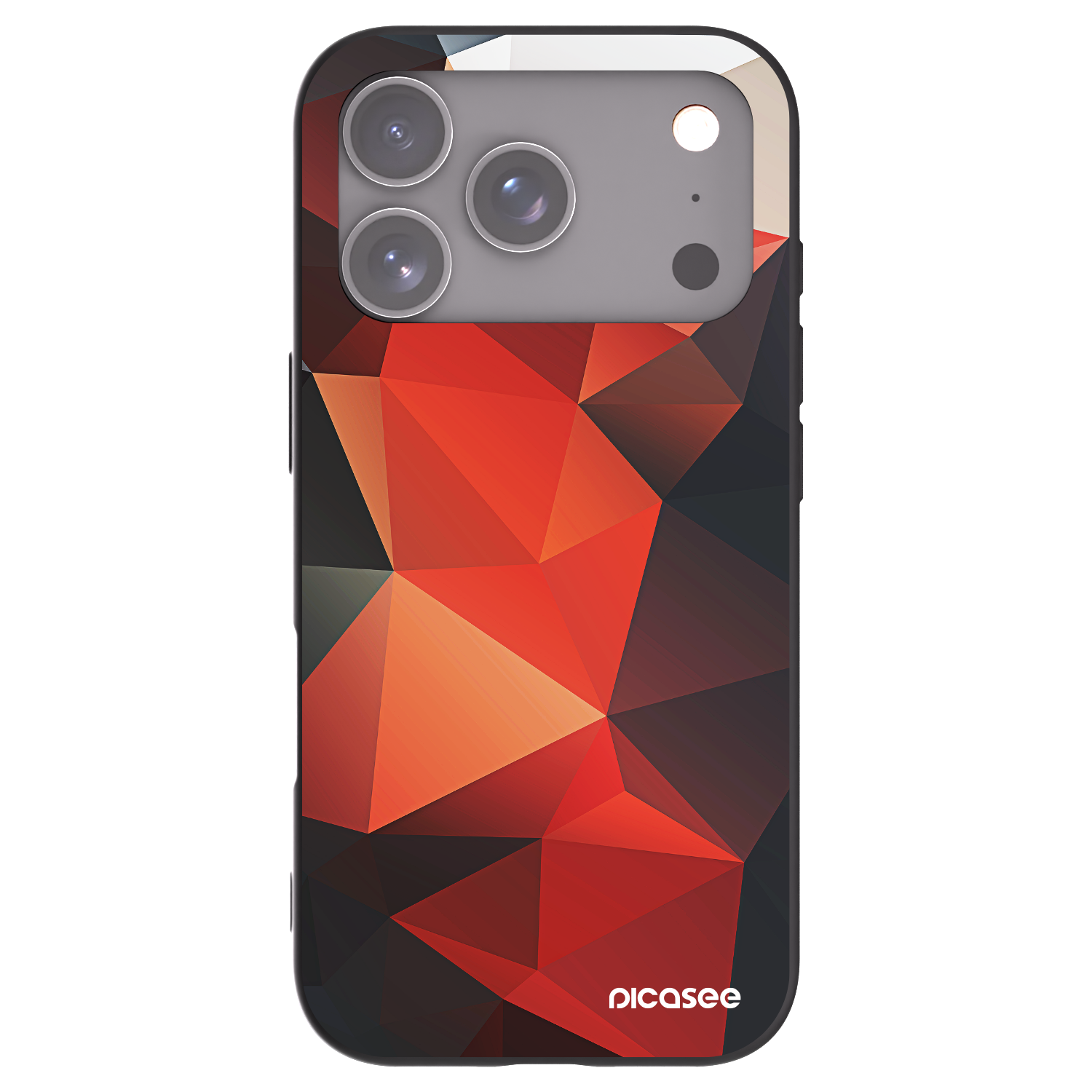 Picasee crna silikonska maskica za Apple iPhone 17 Pro - Wallpaper 2