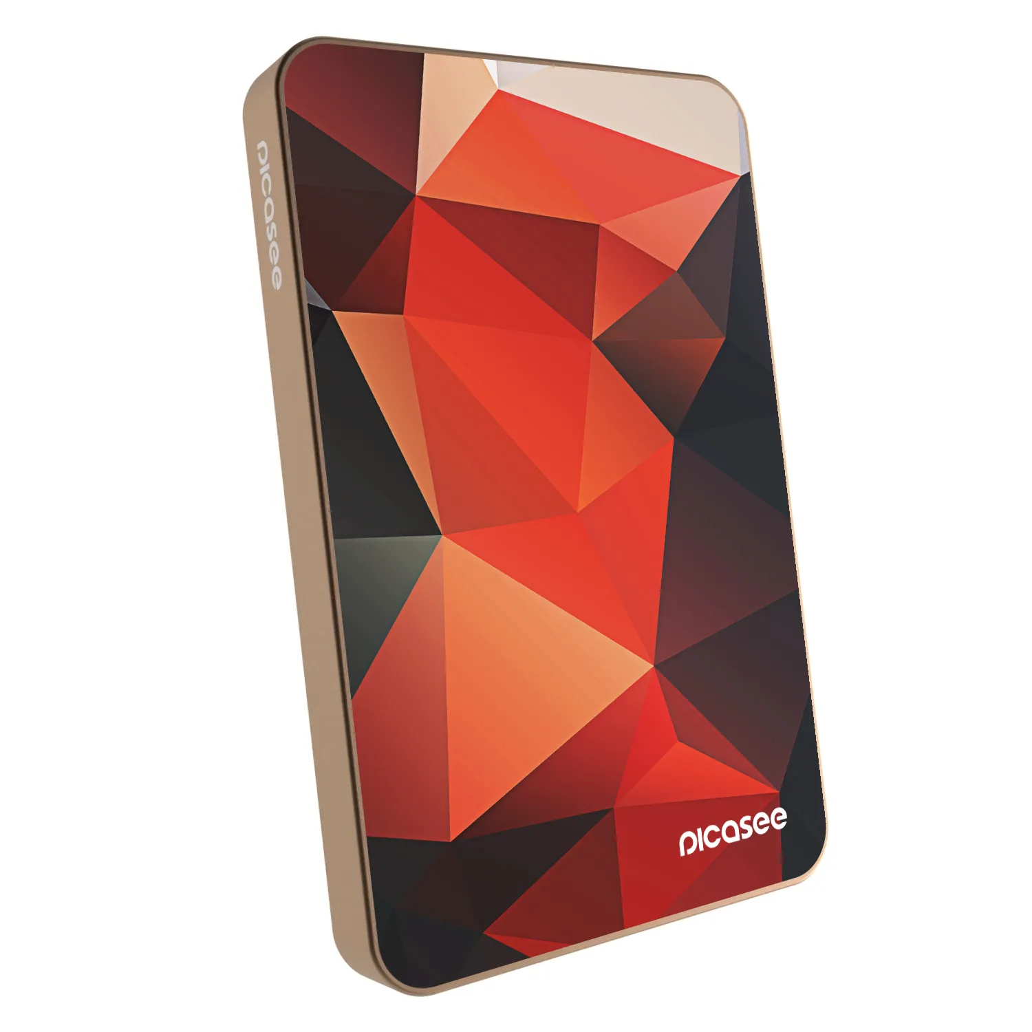 Picasee Prijenosni punjač s MagSafe 5 000 mAh Zlatni - Wallpaper 2