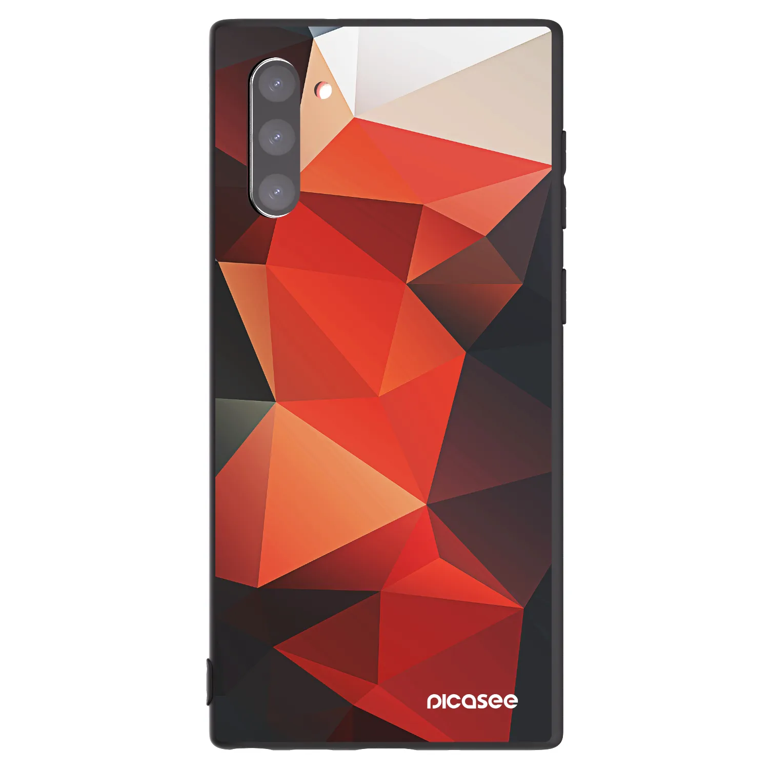 Picasee crna silikonska maskica za Samsung Galaxy Note 10 N970F - Wallpaper 2