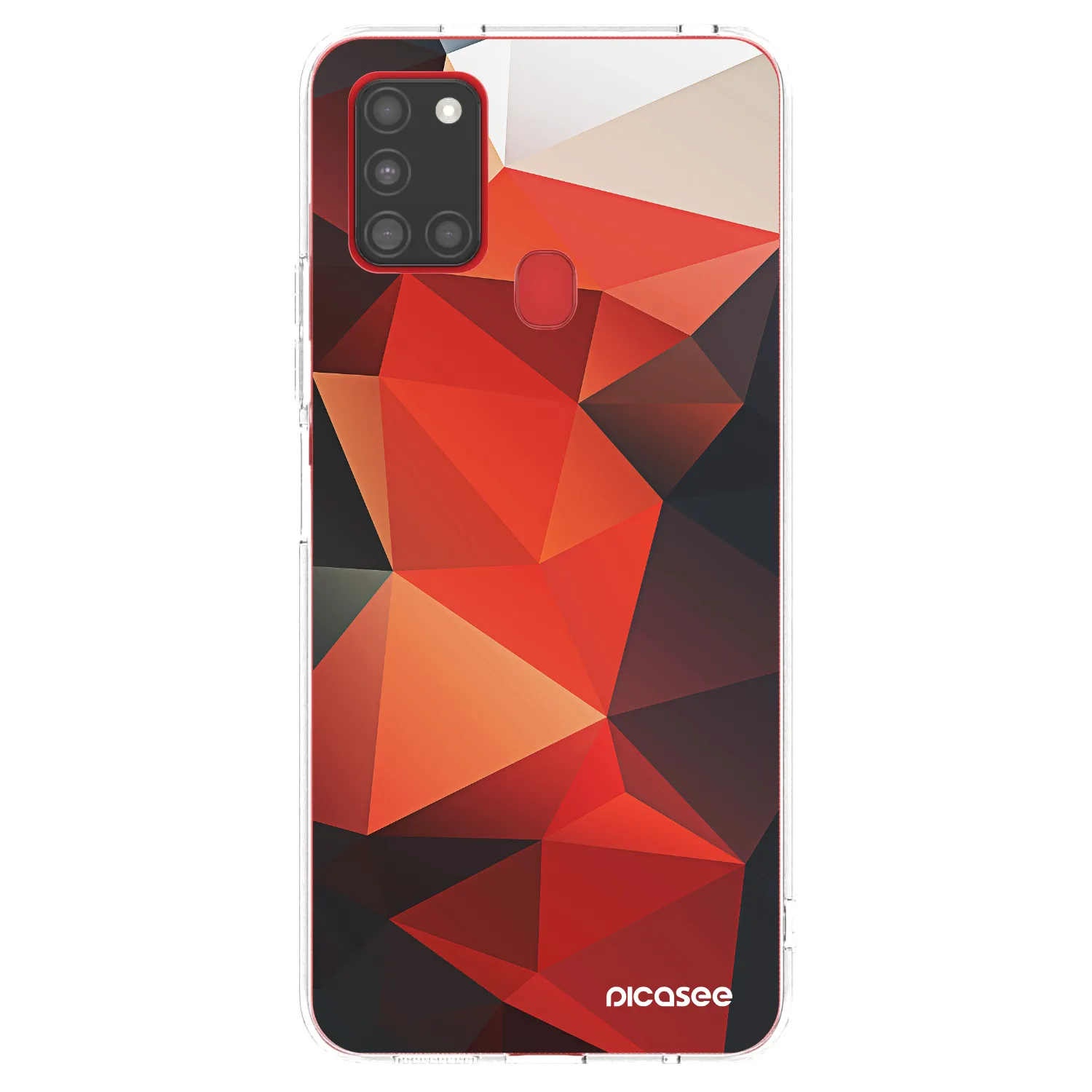 Picasee silikonska prozirna maskica za Samsung Galaxy A21s - Wallpaper 2