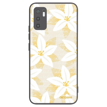 Picasee crna silikonska maskica za Xiaomi Redmi Note 10 5G - Island Leave