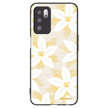 Picasee crna silikonska maskica za OPPO A16 - Island Leave