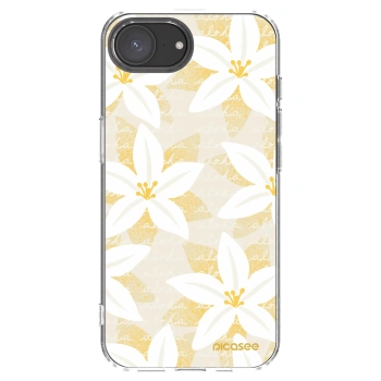 Picasee silikonska prozirna maskica za Apple iPhone 16e - Island Leave