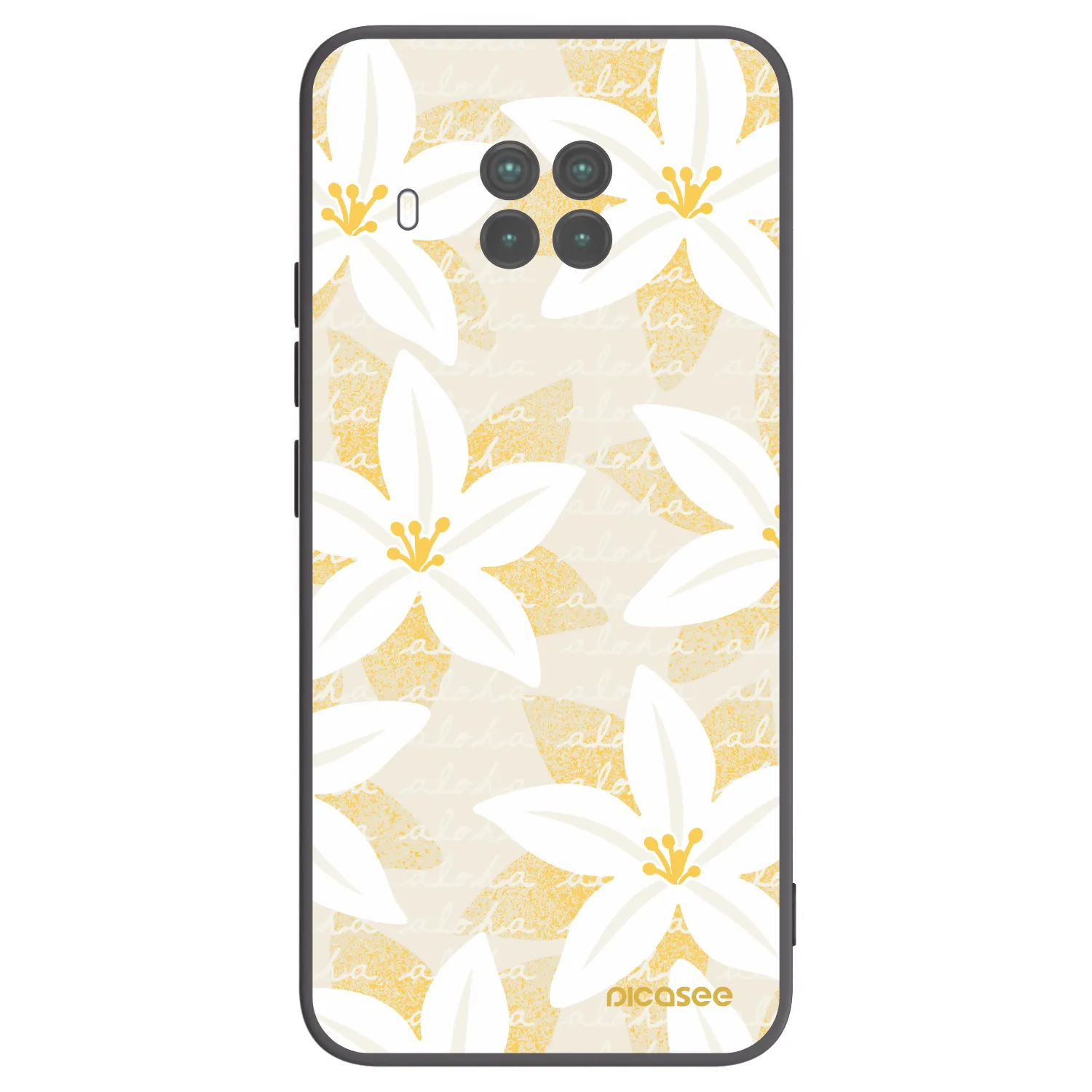 Picasee crna silikonska maskica za Xiaomi Mi 10T Lite - Island Leave