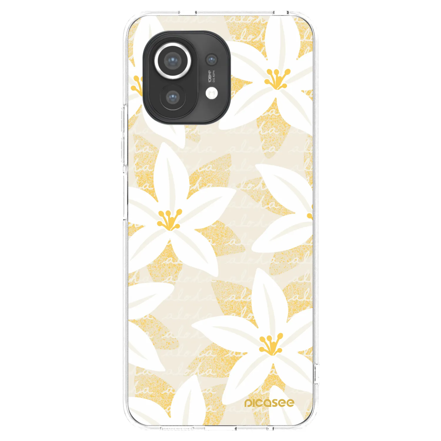Picasee silikonska prozirna maskica za Xiaomi Mi 11 - Island Leave
