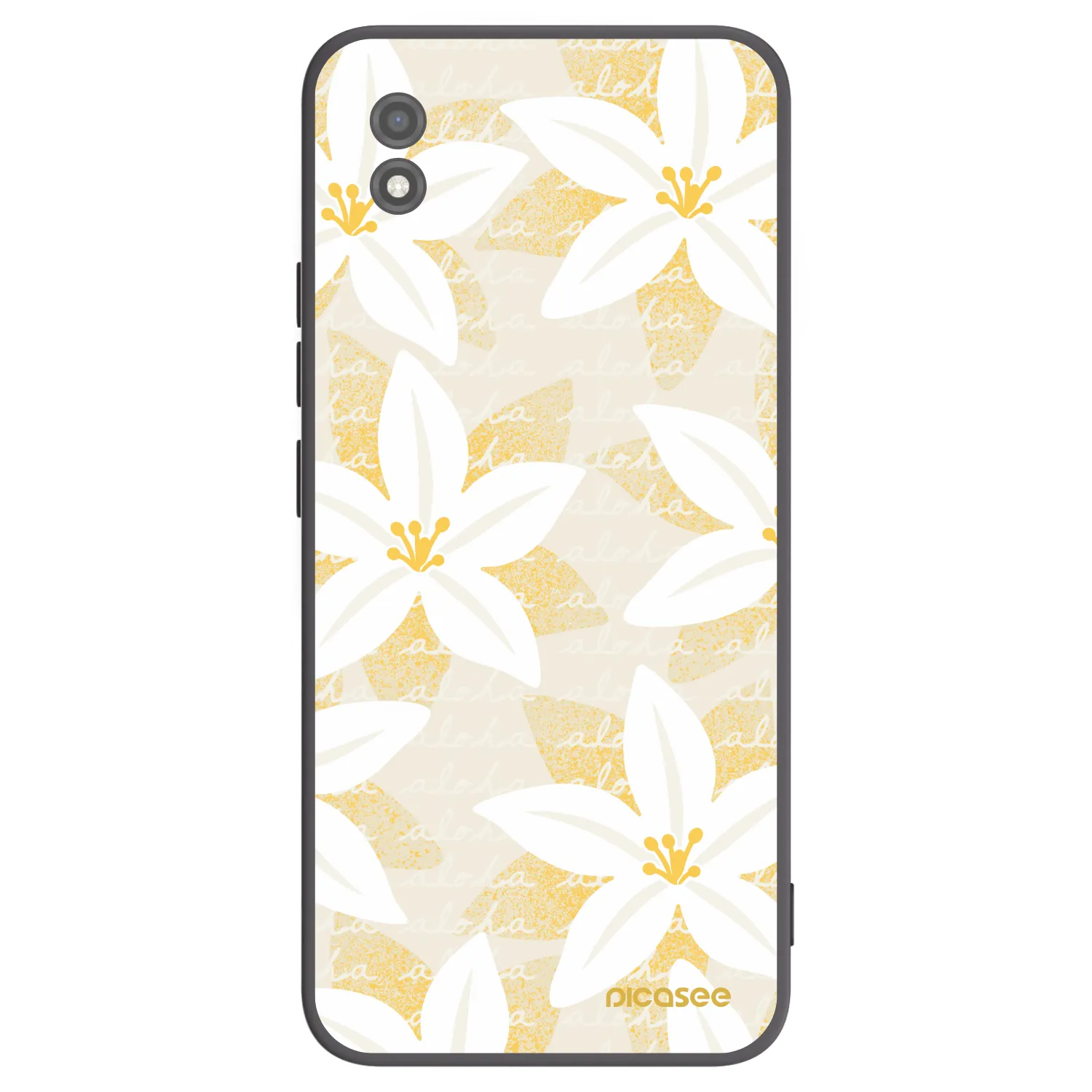 Picasee crna silikonska maskica za Realme C11 (2021) - Island Leave
