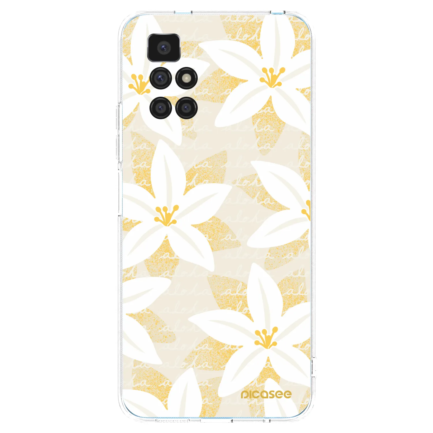 Picasee silikonska prozirna maskica za Xiaomi Redmi 10 (2022) - Island Leave