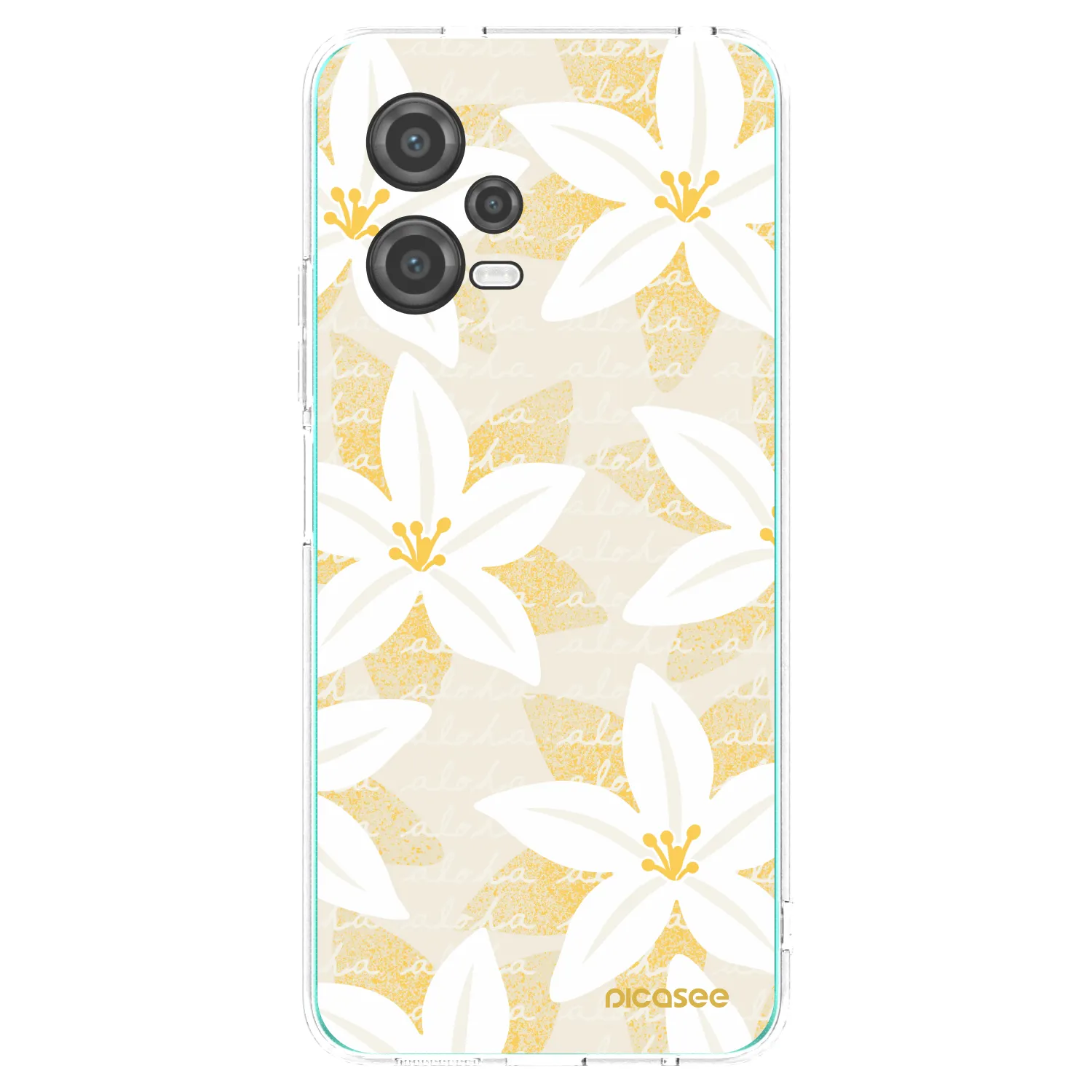 Picasee silikonska prozirna maskica za Xiaomi Poco X5 - Island Leave