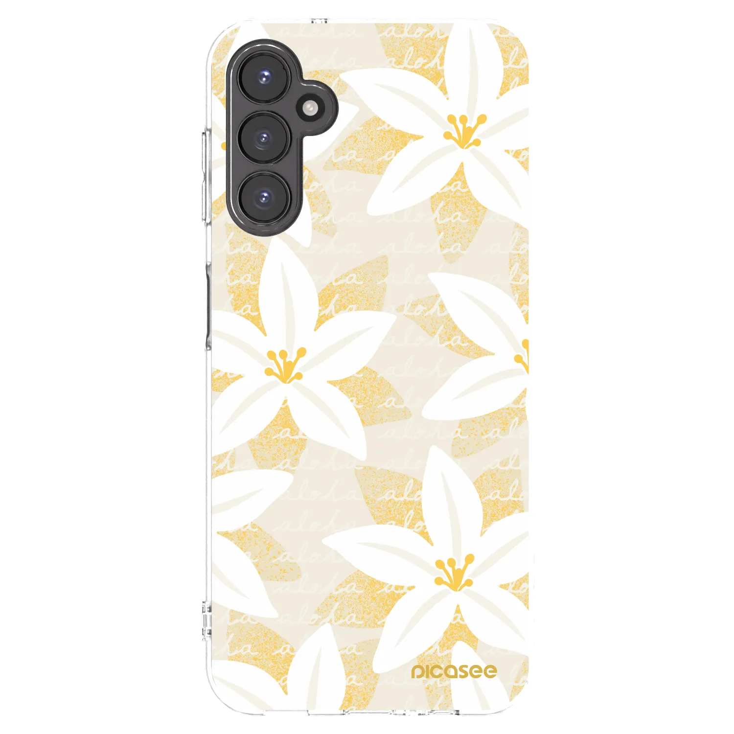Picasee silikonska prozirna maskica za Samsung Galaxy A14 4G A145R - Island Leave