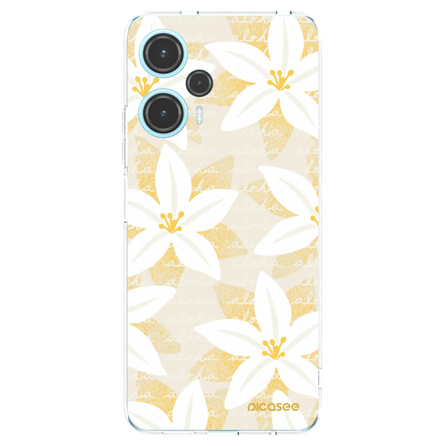 Picasee silikonska prozirna maskica za Xiaomi Poco F5 - Island Leave