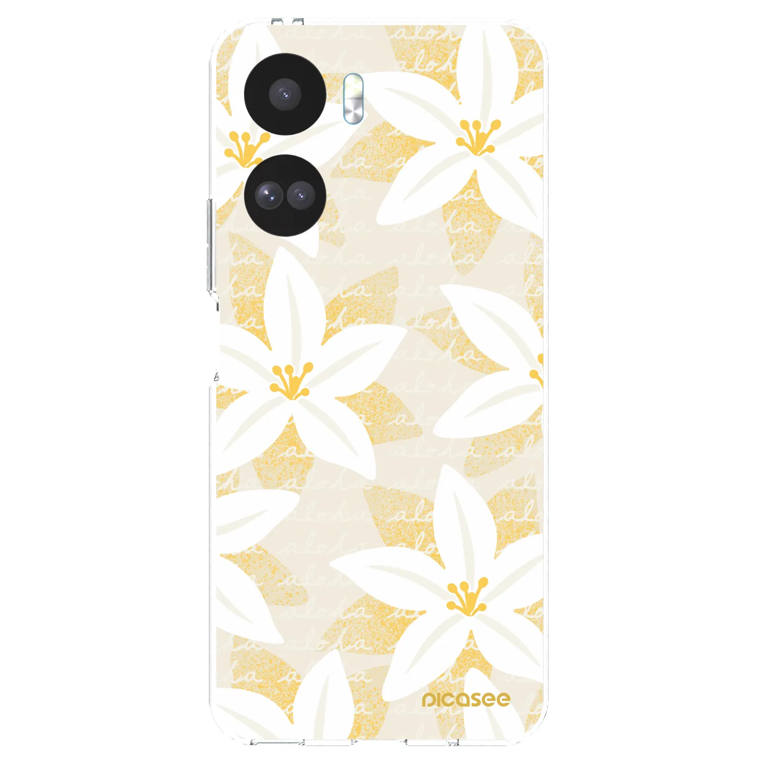Picasee silikonska prozirna maskica za Honor 90 Lite 5G - Island Leave