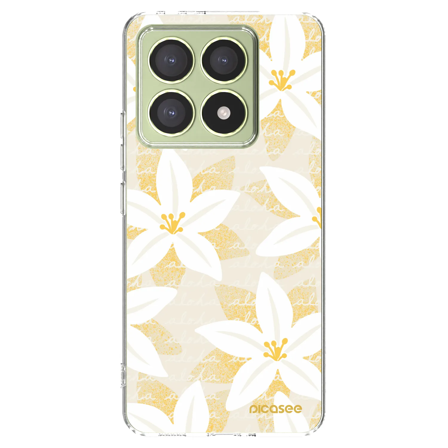Picasee silikonska prozirna maskica za Xiaomi 14T - Island Leave