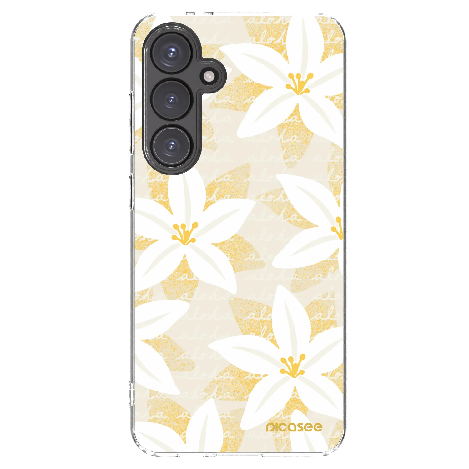 Picasee silikonska prozirna maskica za Samsung Galaxy S24 FE S721B - Island Leave