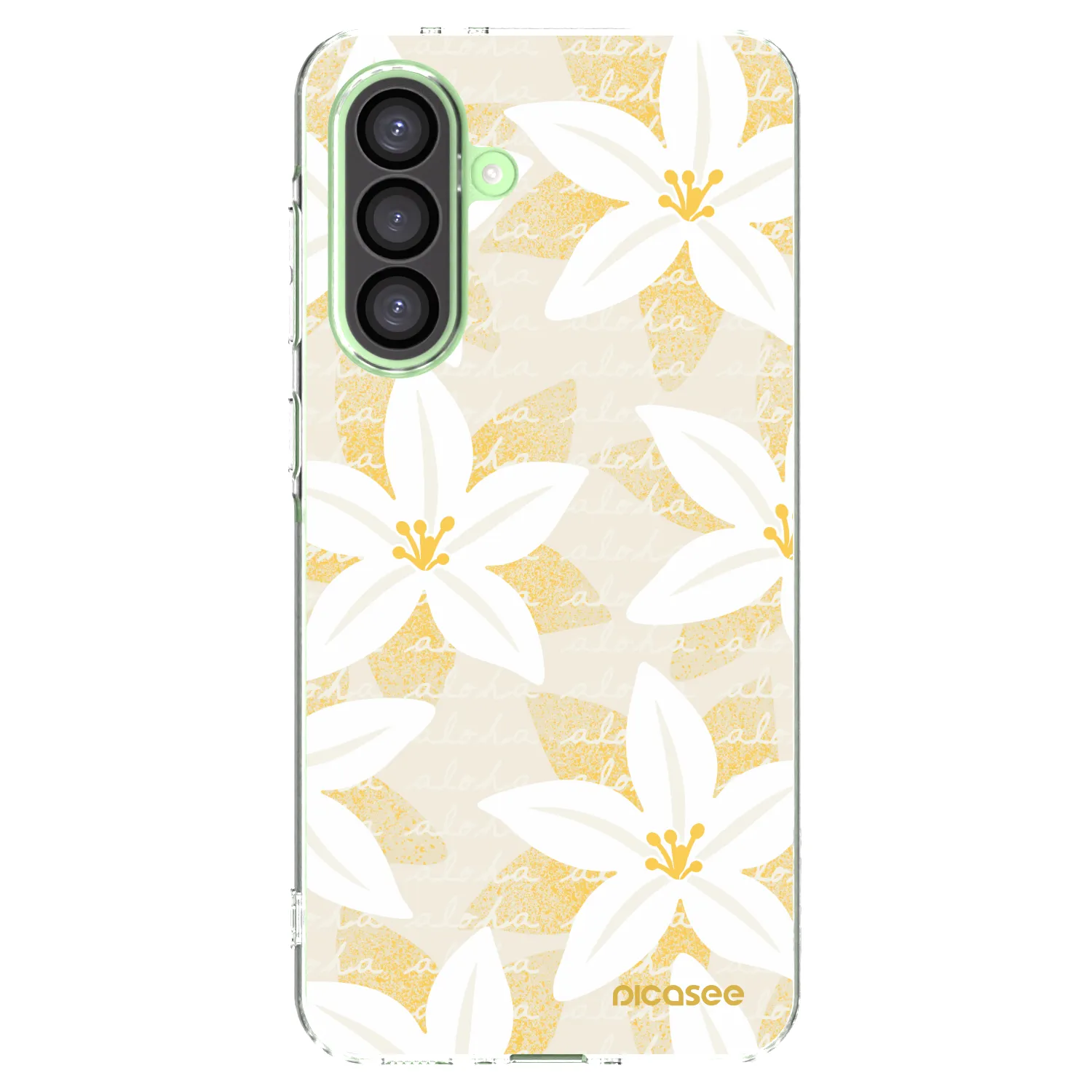 Picasee silikonska prozirna maskica za Samsung Galaxy A26 5G A266B - Island Leave