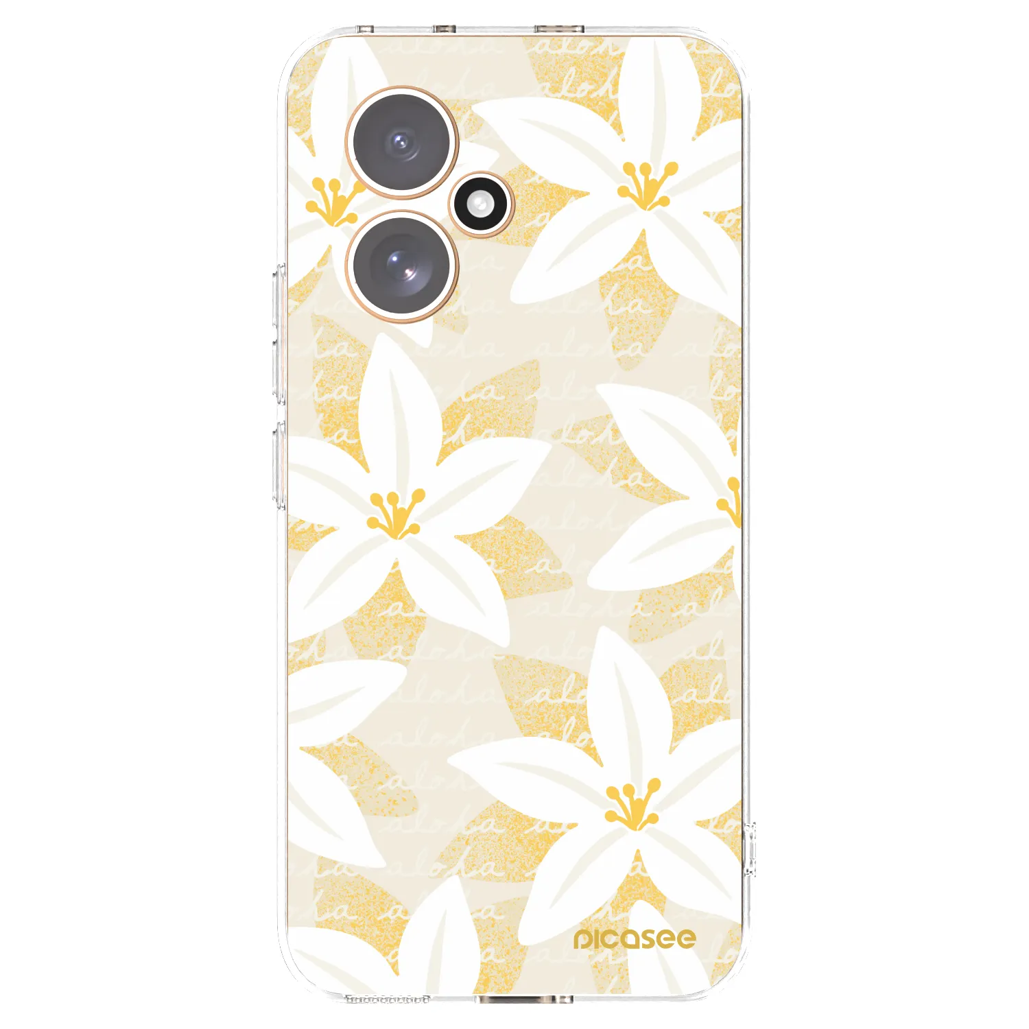 Picasee silikonska prozirna maskica za Honor 400 5G - Island Leave