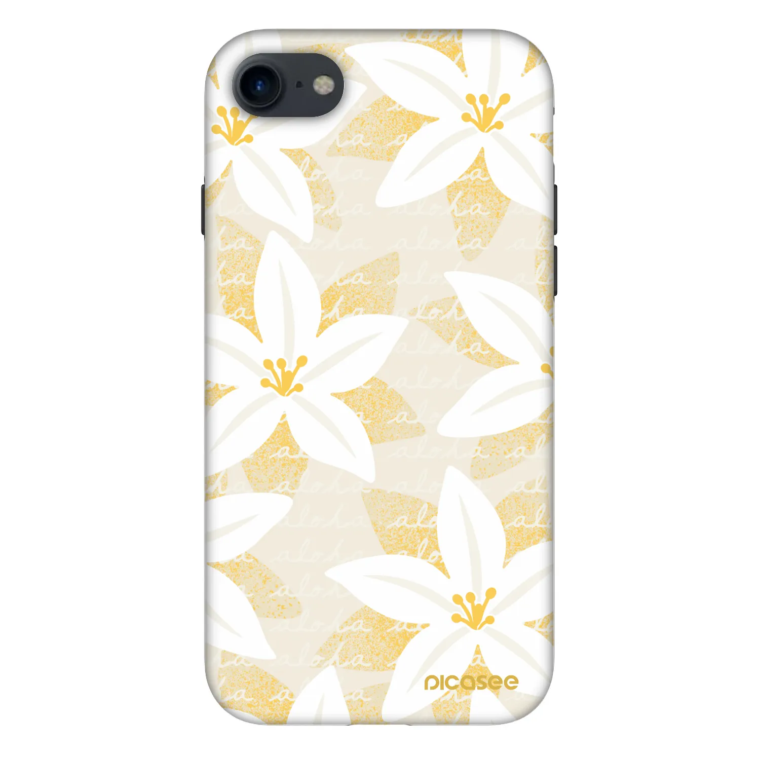Picasee Fashion Case za Apple iPhone SE 2022 - Island Leave