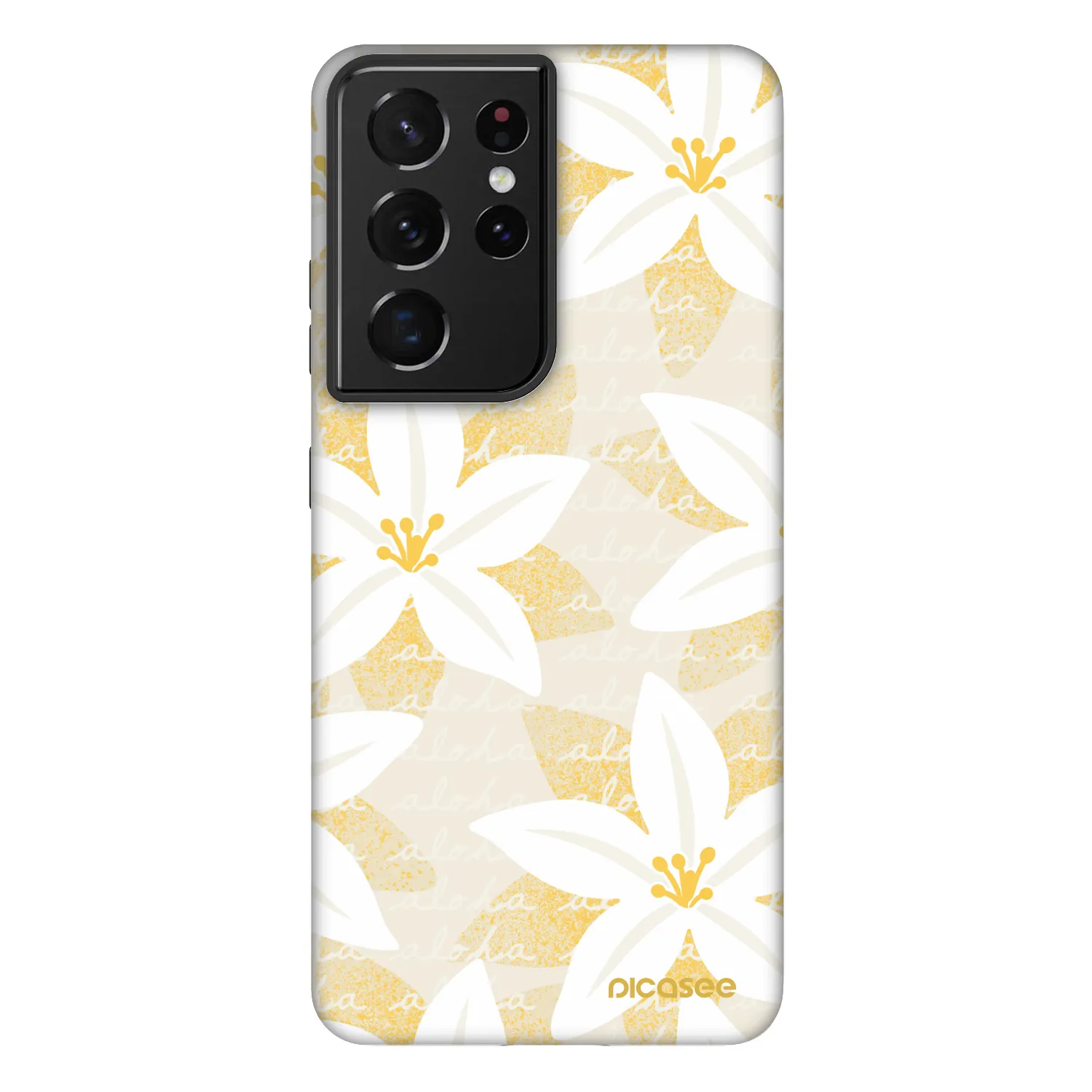 Picasee Fashion Case za Samsung Galaxy S21 Ultra 5G G998B - Island Leave