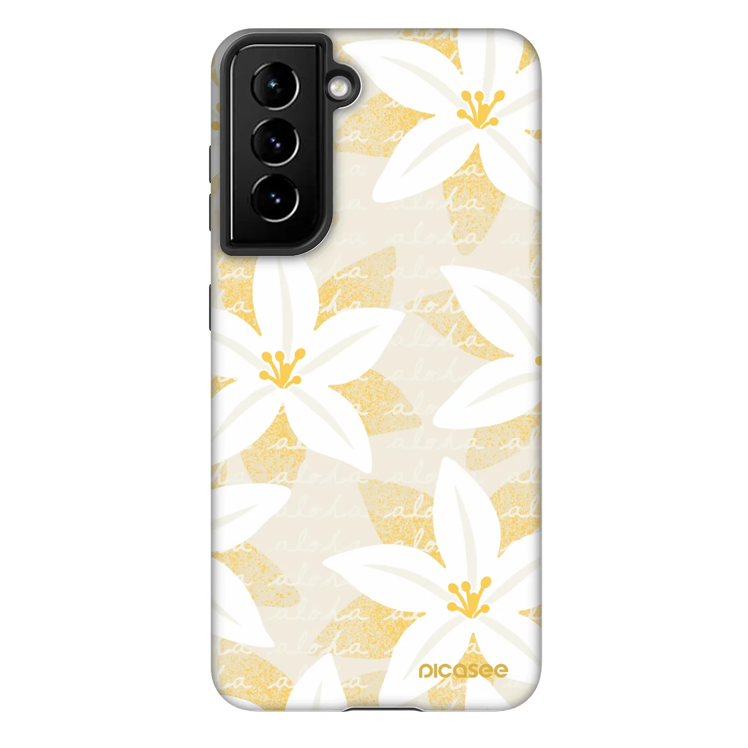 Picasee Fashion Case za Samsung Galaxy S21 FE 5G - Island Leave