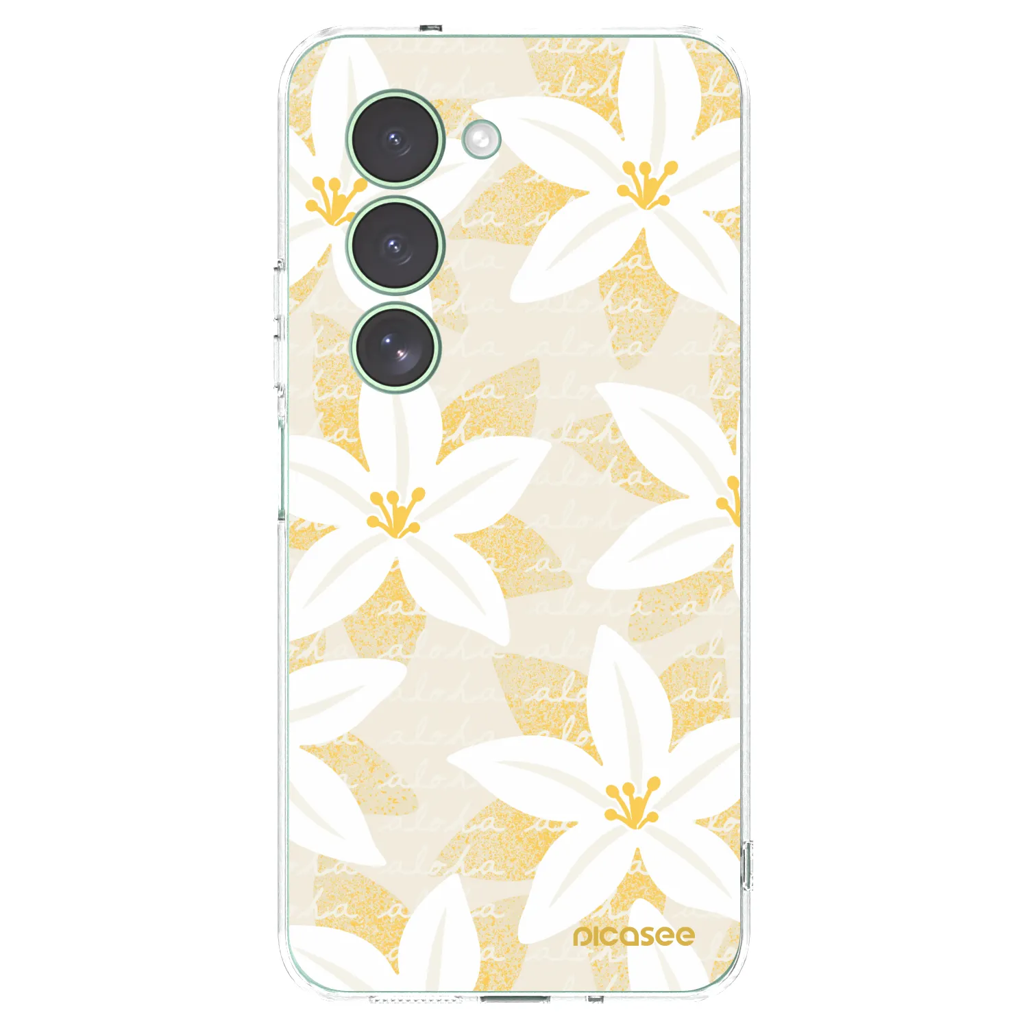 Picasee silikonska prozirna maskica za Xiaomi Redmi 15 5G - Island Leave