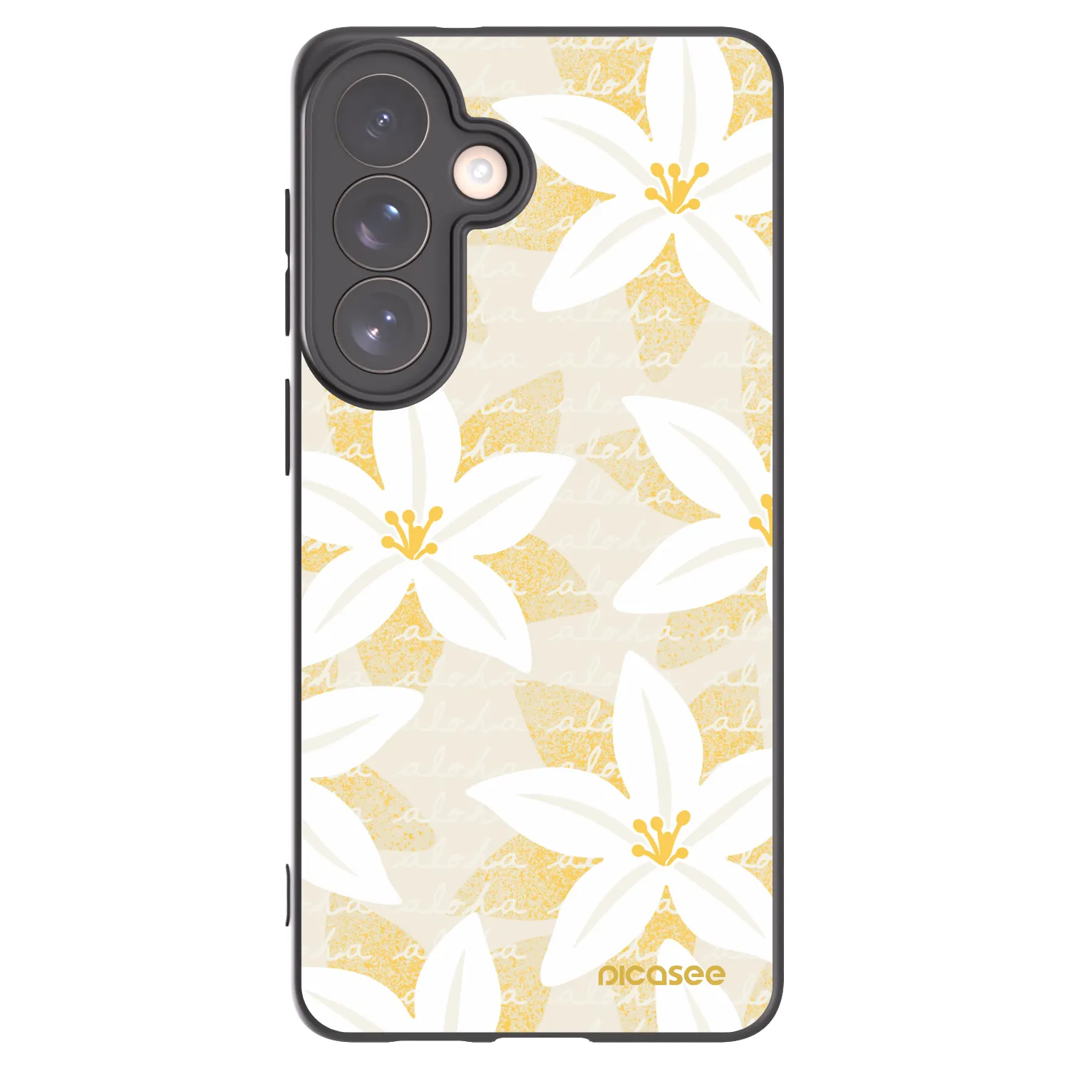 Picasee crna silikonska maskica za Samsung Galaxy S26+ - Island Leave