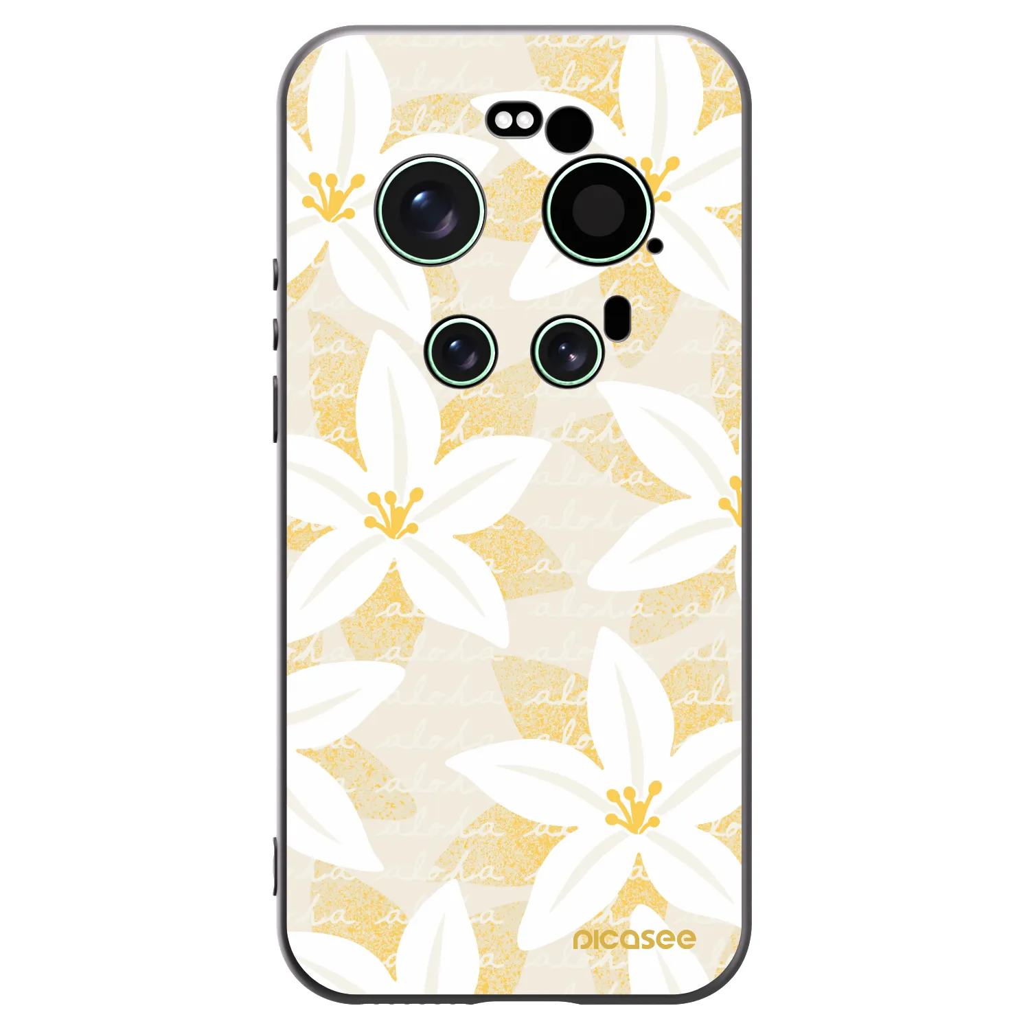 Picasee crna silikonska maskica za Xiaomi 17 Ultra - Island Leave