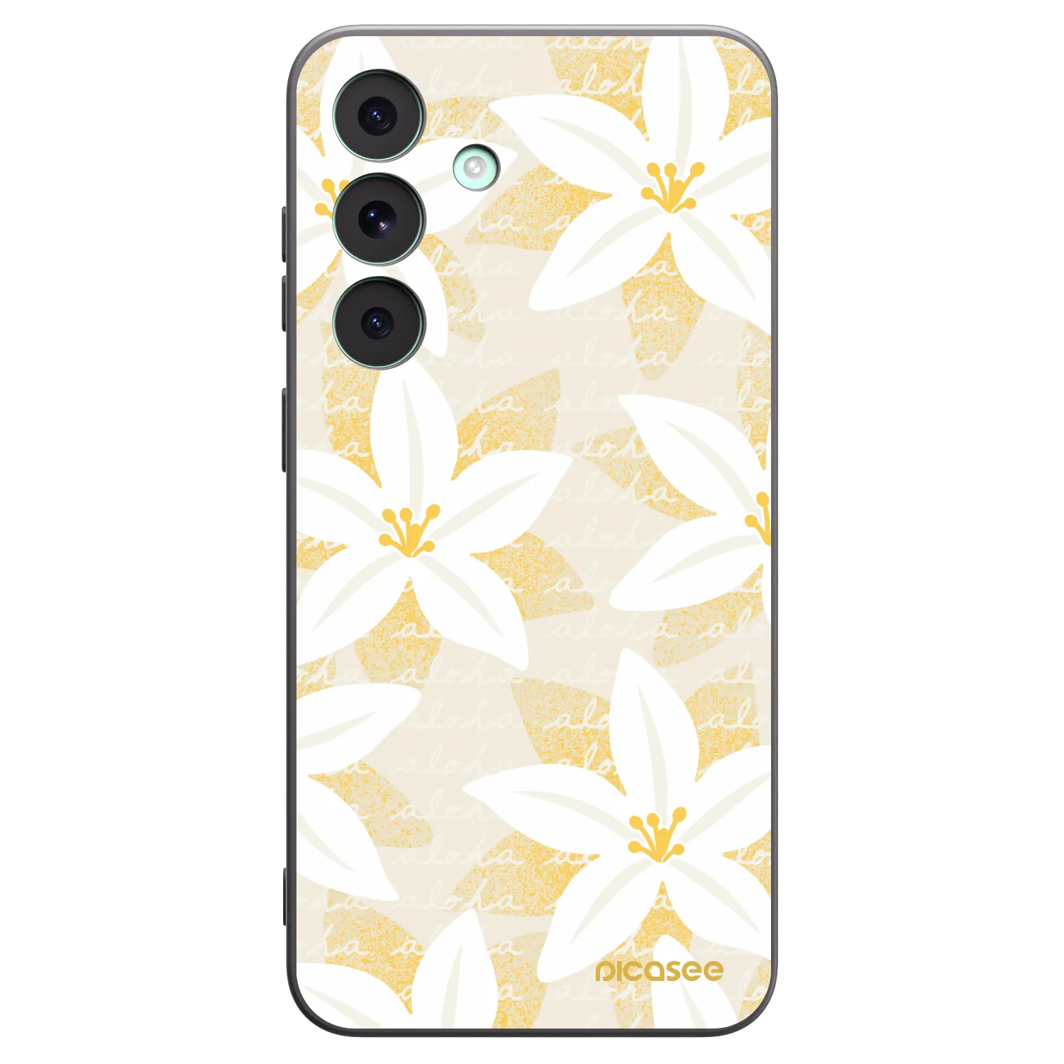 Picasee crna silikonska maskica za Samsung Galaxy S26 FE - Island Leave