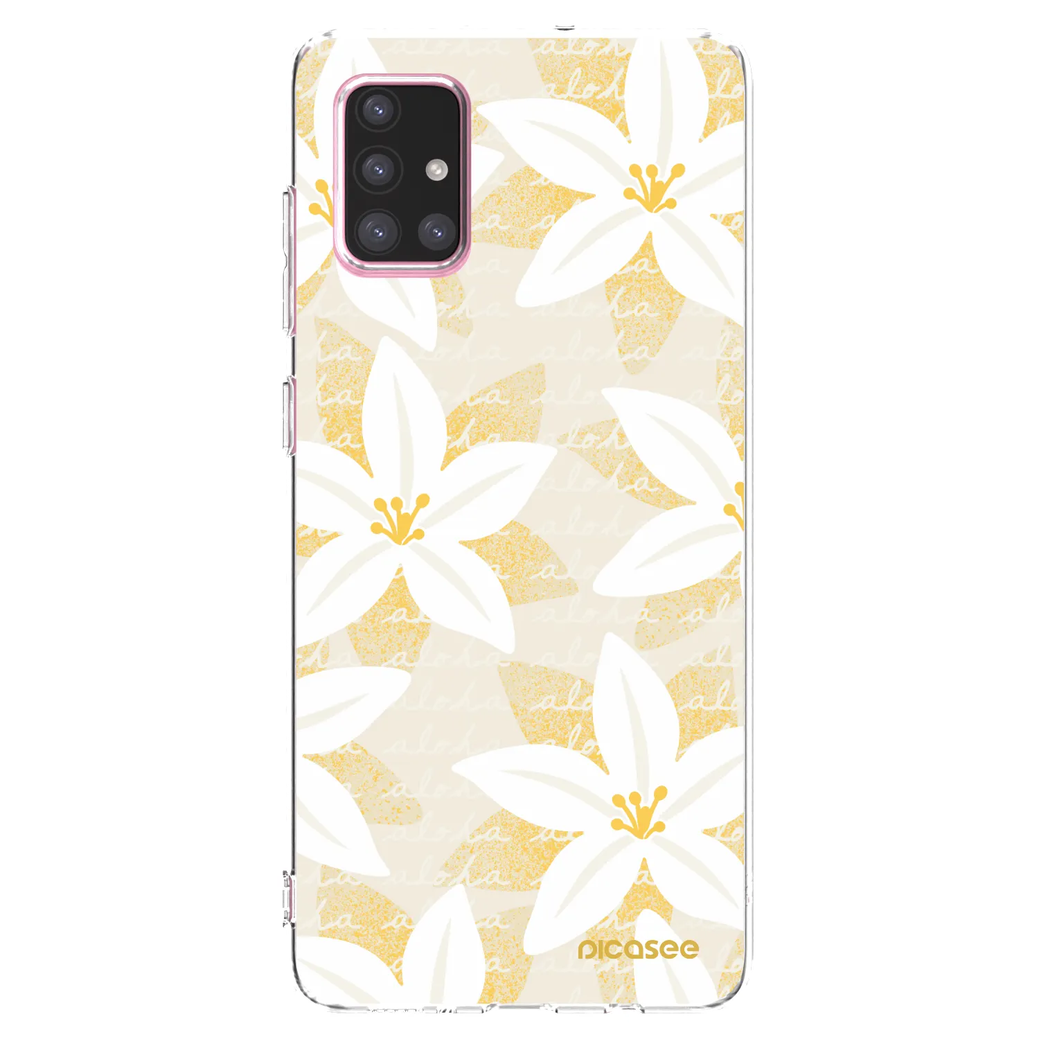 Picasee silikonska prozirna maskica za Samsung Galaxy A71 A715F - Island Leave