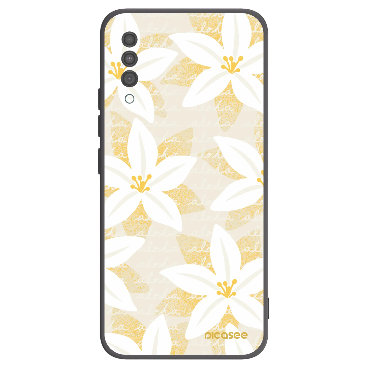 Picasee crna silikonska maskica za Samsung Galaxy A30s A307F - Island Leave