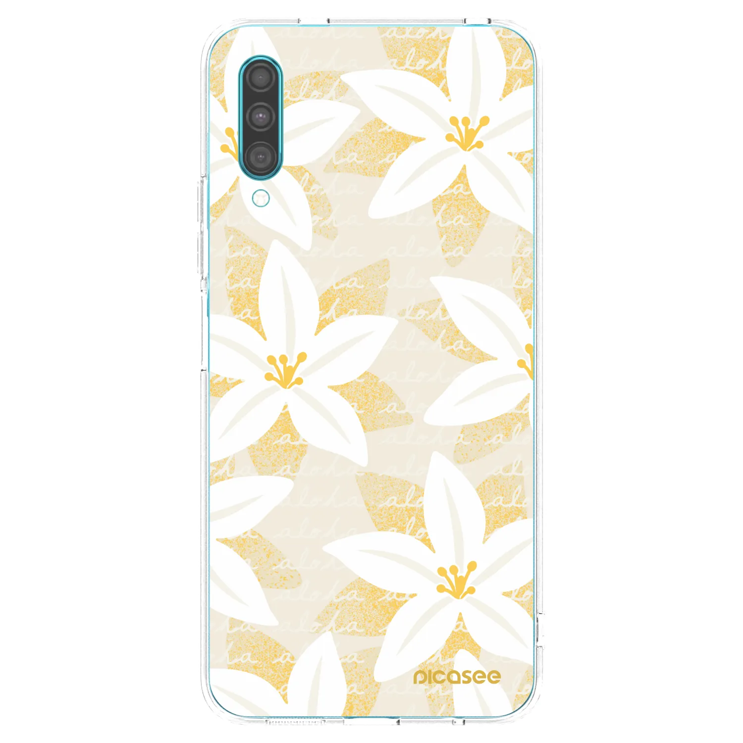Picasee silikonska prozirna maskica za Samsung Galaxy A30s A307F - Island Leave