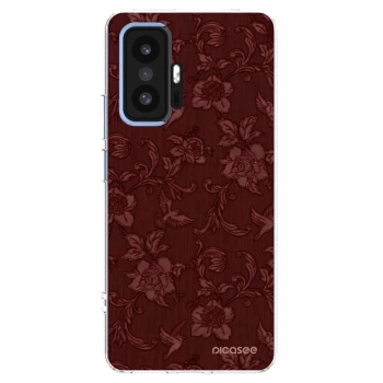 Picasee silikonska prozirna maskica za Xiaomi 11T - Red Elegance