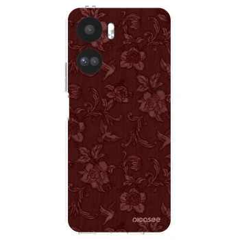 Picasee silikonska prozirna maskica za Honor 90 Lite 5G - Red Elegance