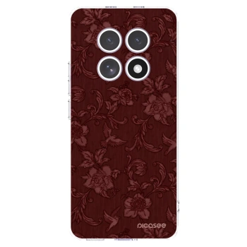 Picasee silikonska prozirna maskica za Xiaomi Redmi Note 15 4G - Red Elegance
