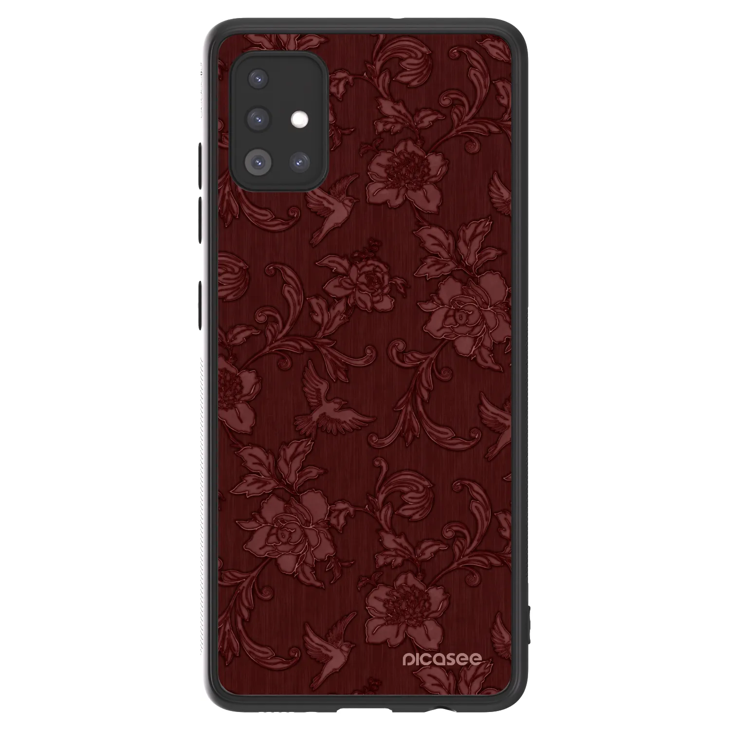 Picasee ULTIMATE CASE za Samsung Galaxy A51 A515F - Red Elegance