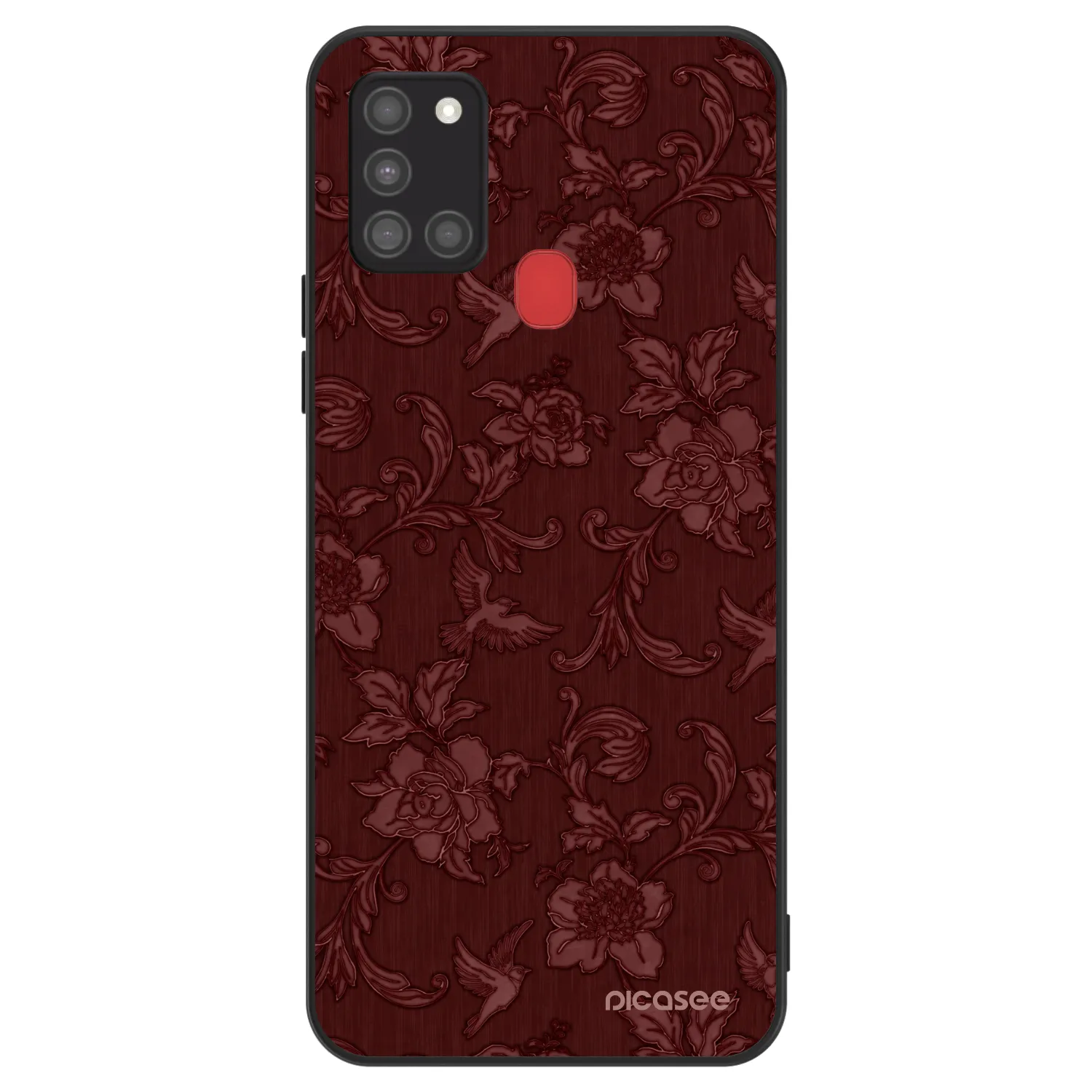 Picasee ULTIMATE CASE za Samsung Galaxy A21s - Red Elegance