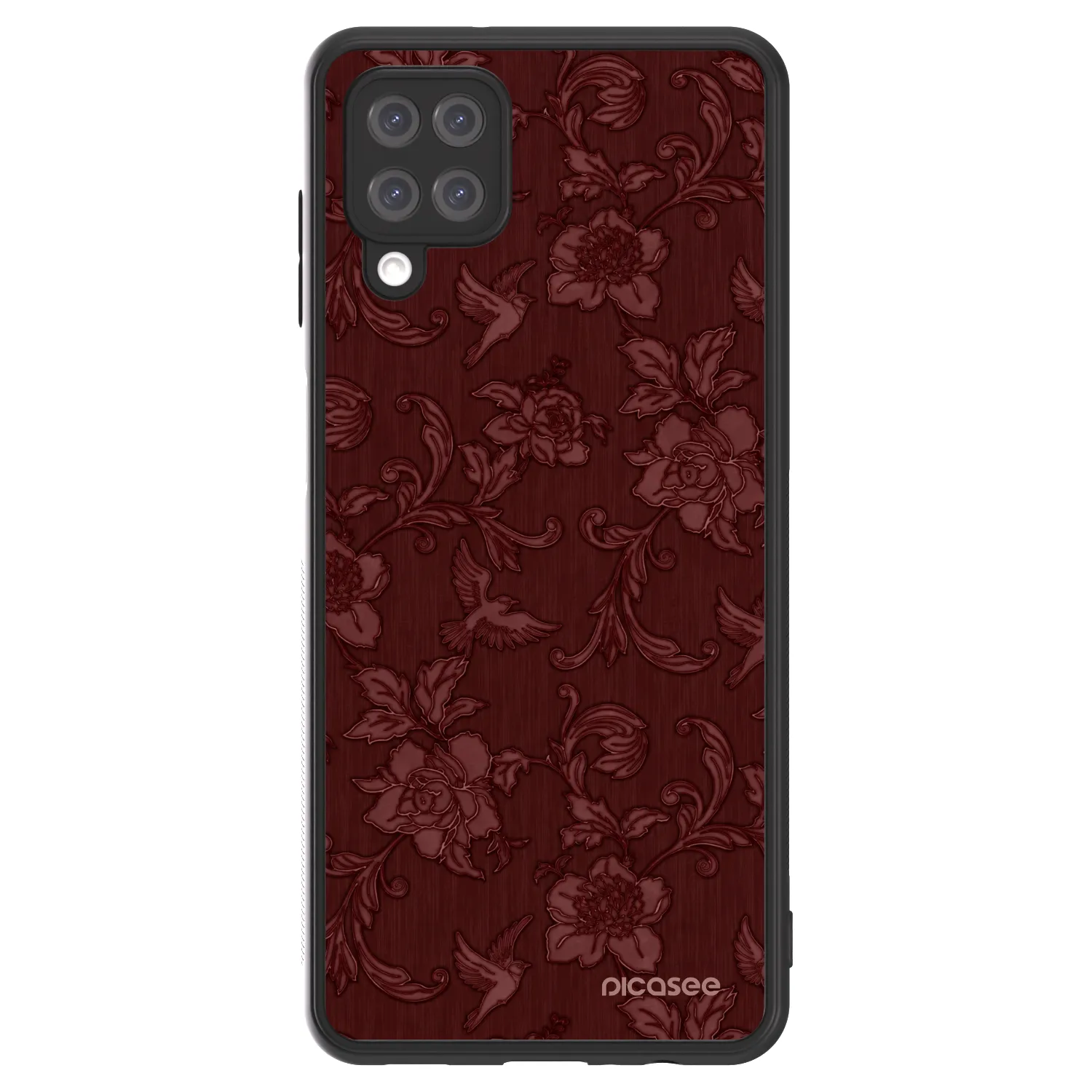 Picasee ULTIMATE CASE za Samsung Galaxy A12 A125F - Red Elegance